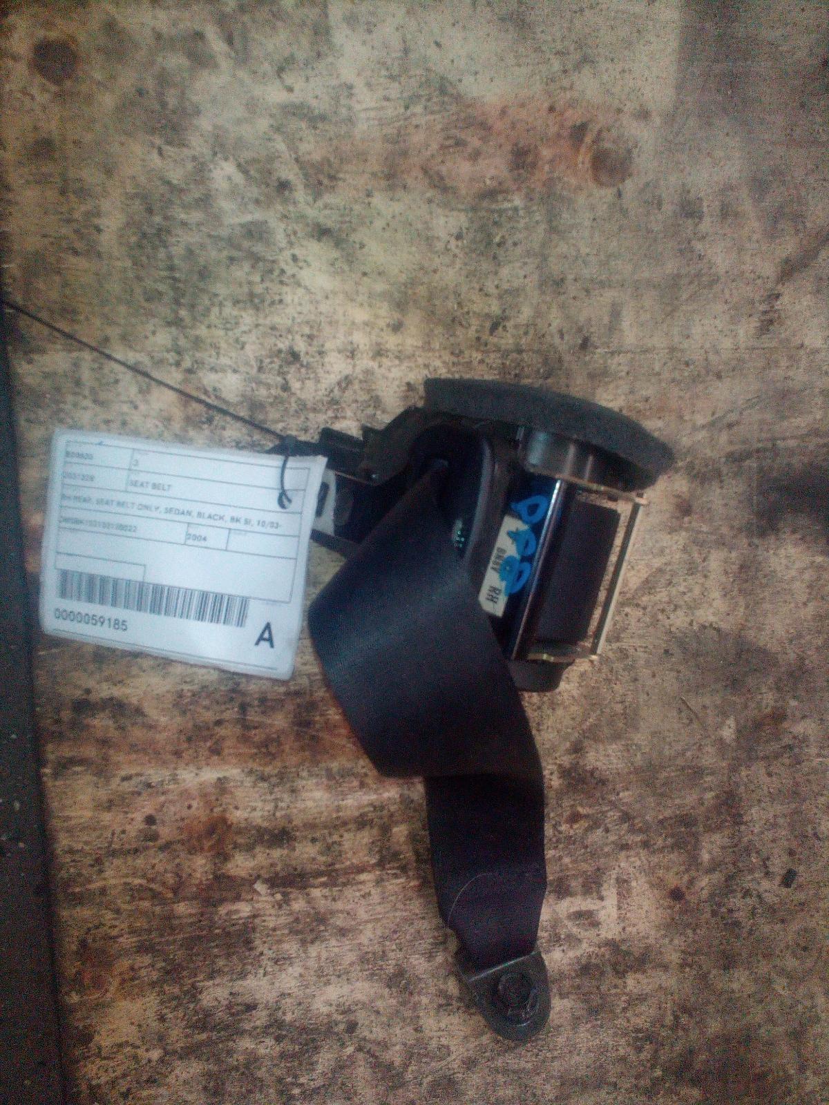 View Auto part Seatbelt/Stalk Mazda 3 2004