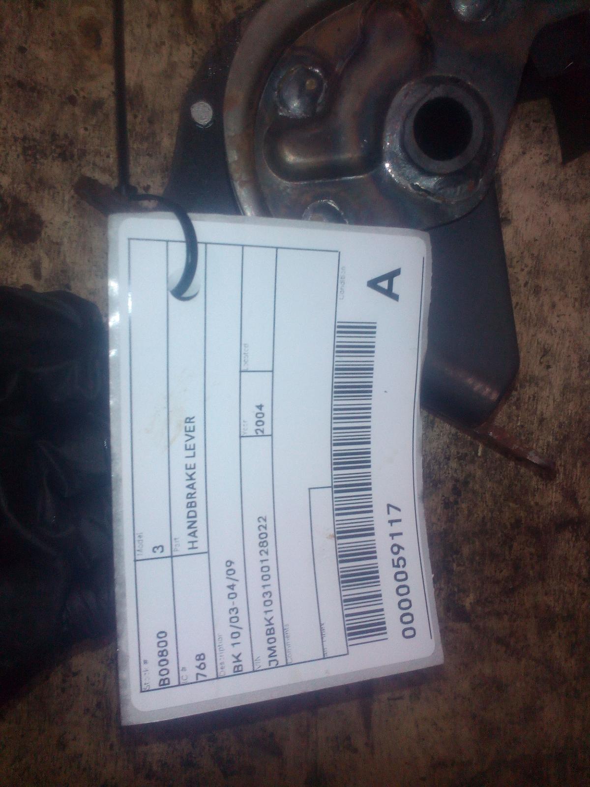 View Auto part Handbrake Lever Mazda 3 2004
