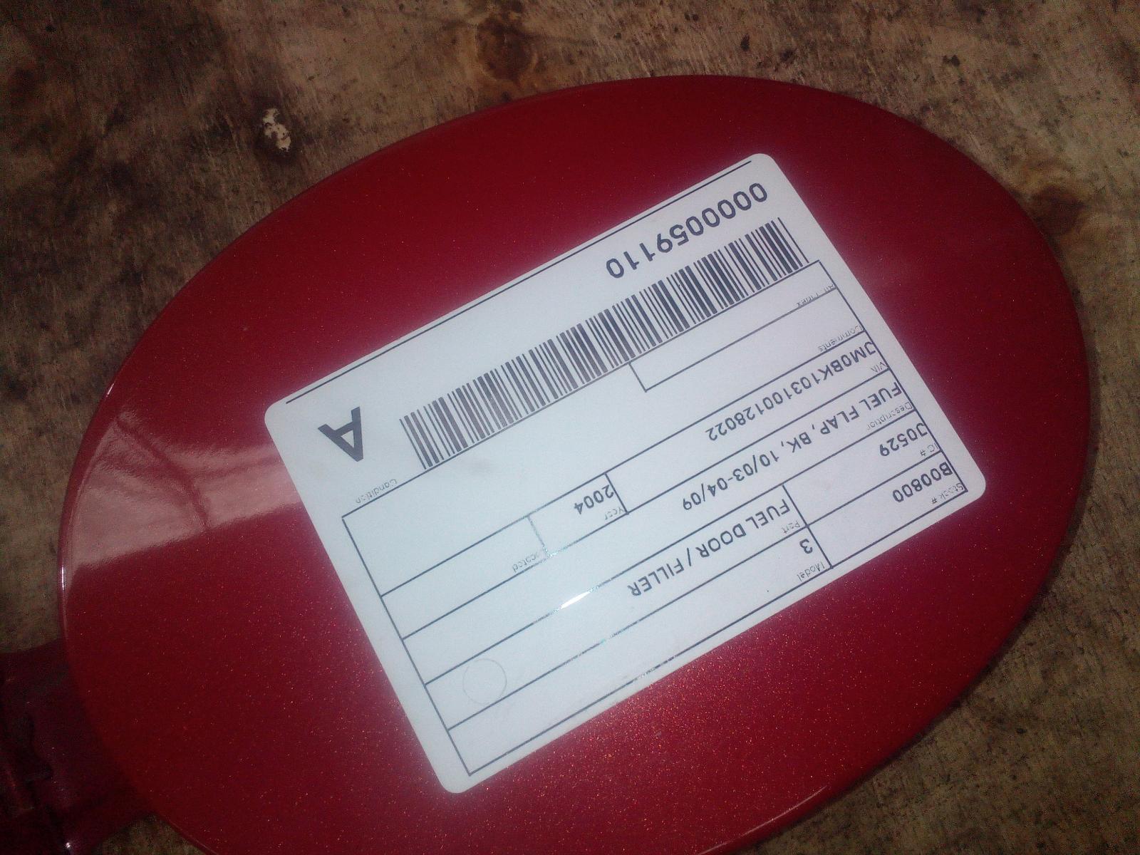 View Auto part Fuel Door / Filler Mazda 3 2004