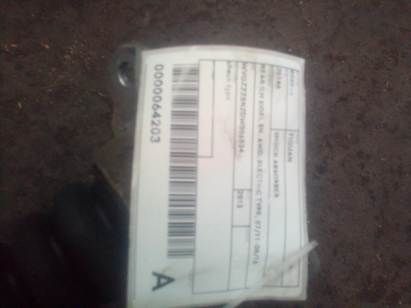 View Auto part Shock Absorber Volkswagen Tiguan 2012