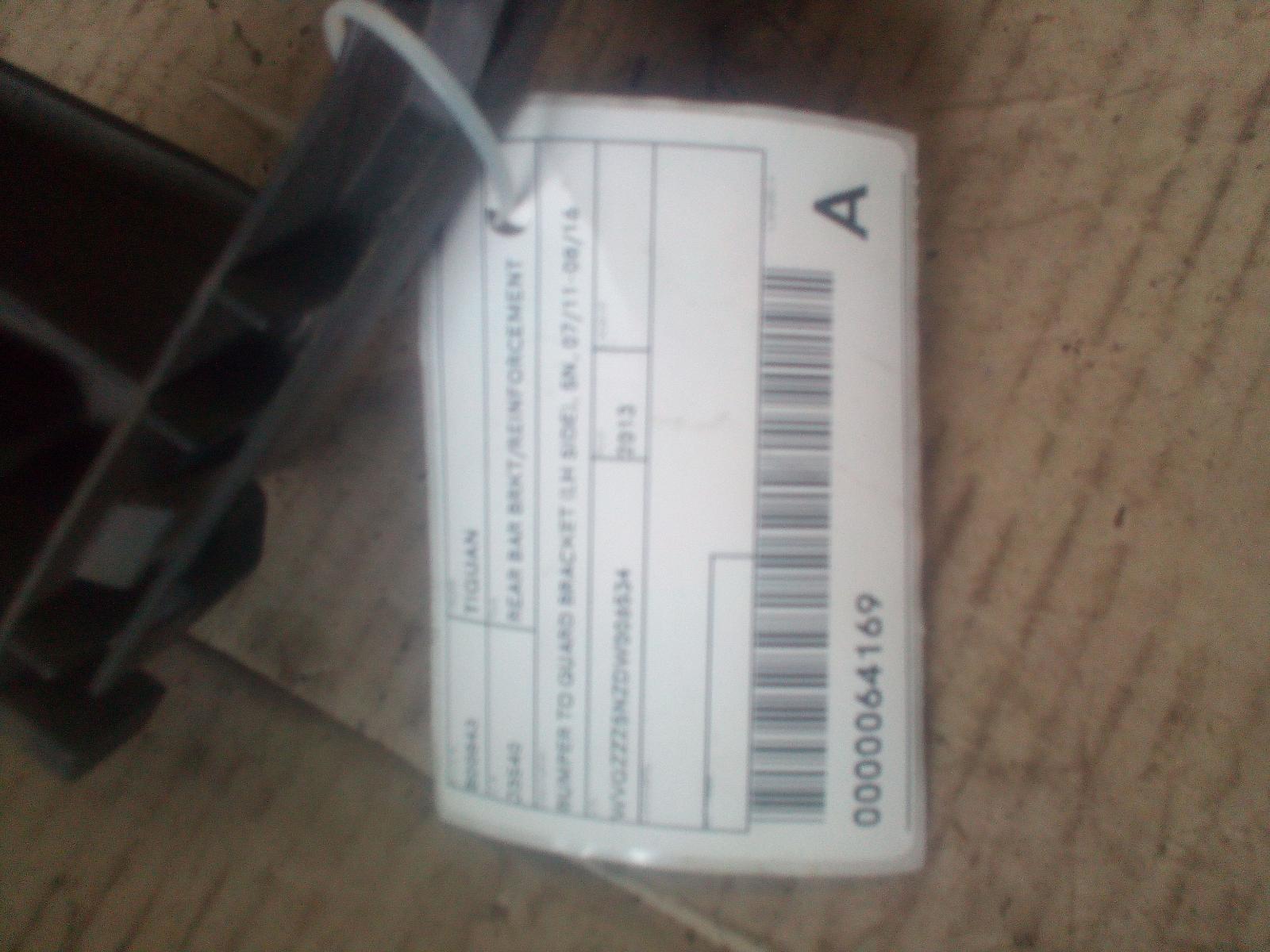 View Auto part R/Bar Bracket/Reinfo Volkswagen Tiguan 2012