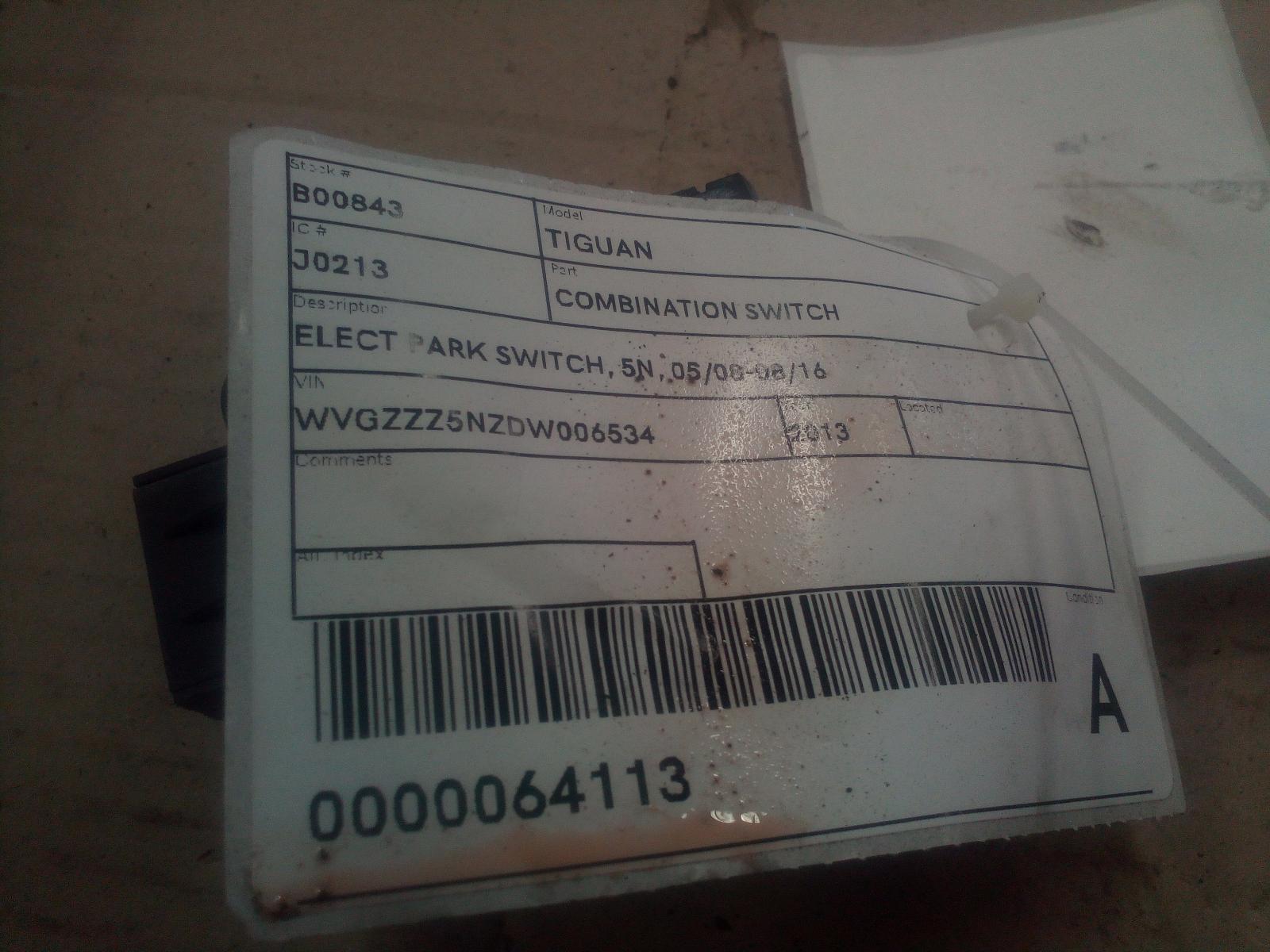 View Auto part Combination Switch Volkswagen Tiguan 2012