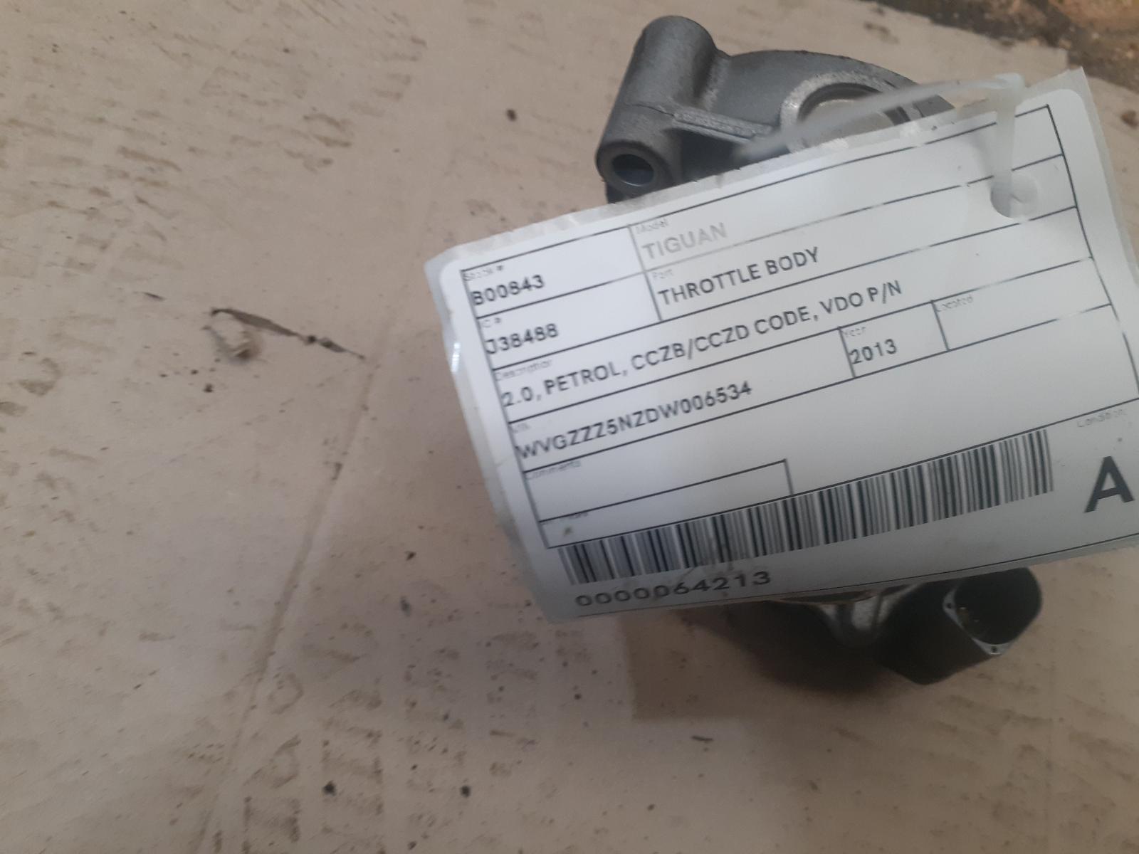 View Auto part Throttle Body Volkswagen Tiguan 2012