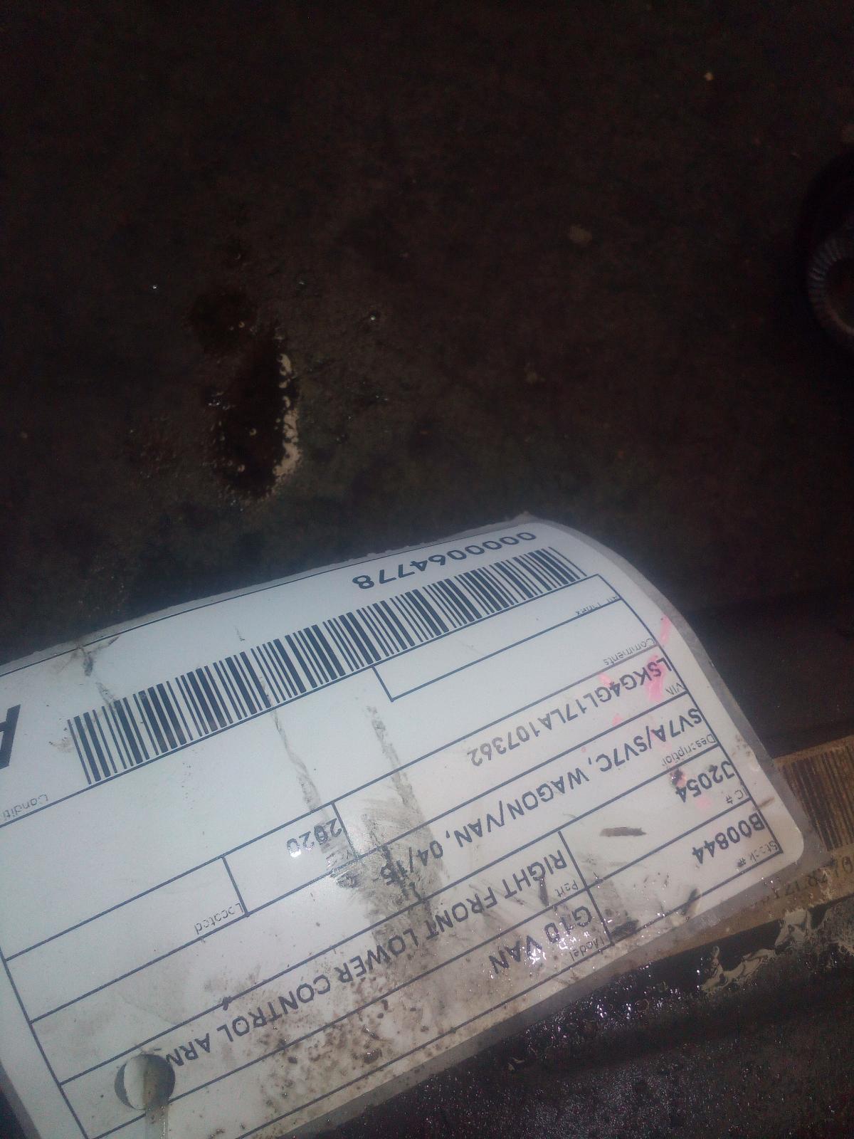 View Auto part Right Front Lower Control Arm Ldv G10 2020