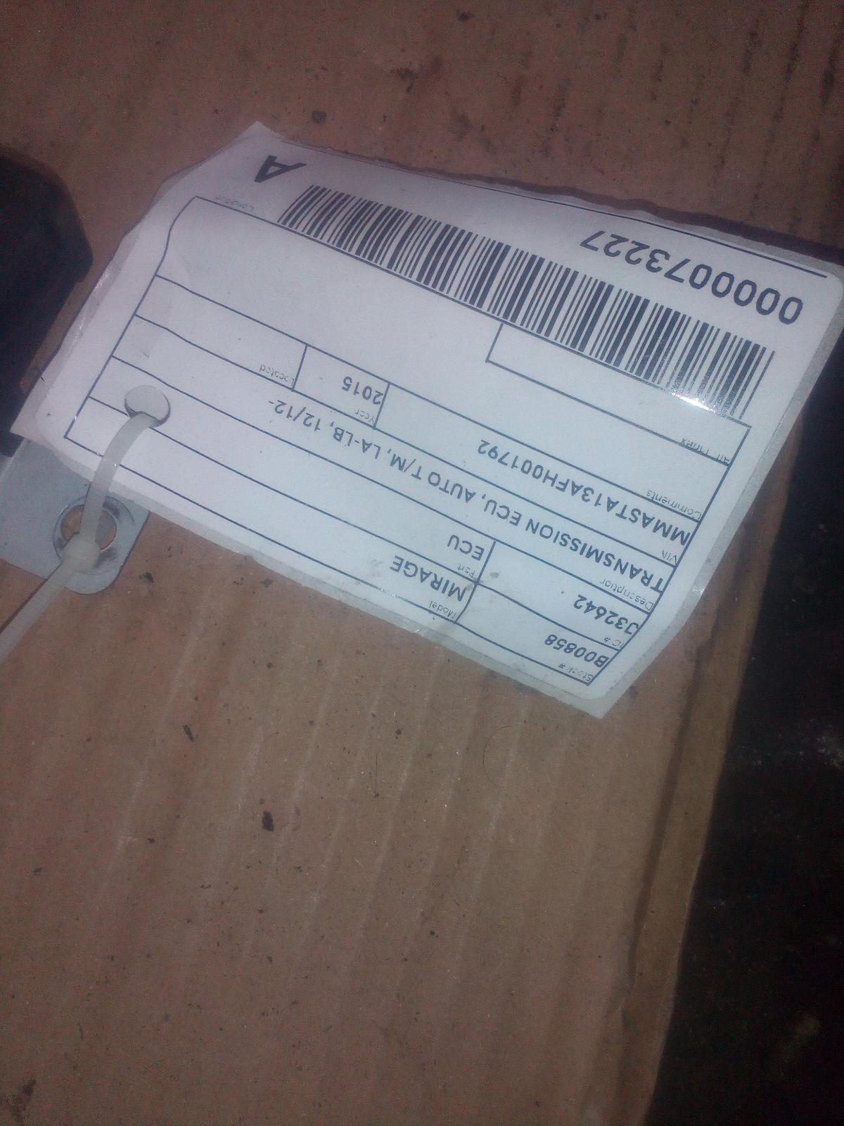 View Auto part Ecu Mitsubishi Mirage 2015