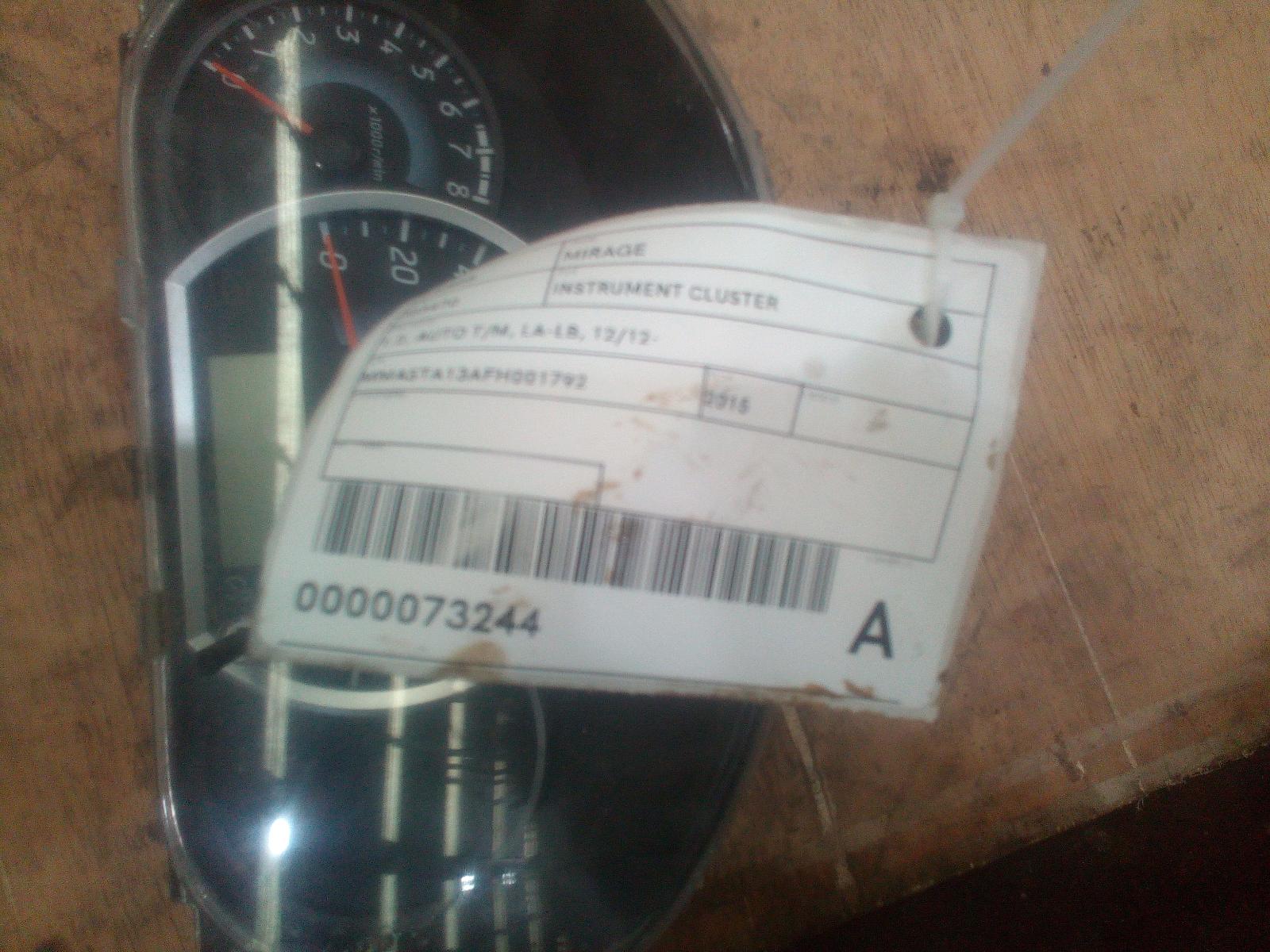View Auto part Instrument Cluster Mitsubishi Mirage 2015