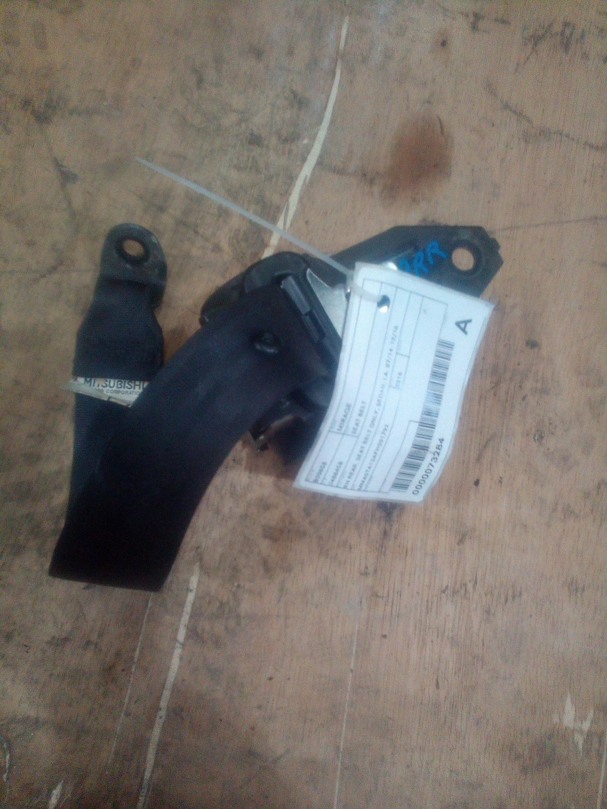 View Auto part Seatbelt/Stalk Mitsubishi Mirage 2015