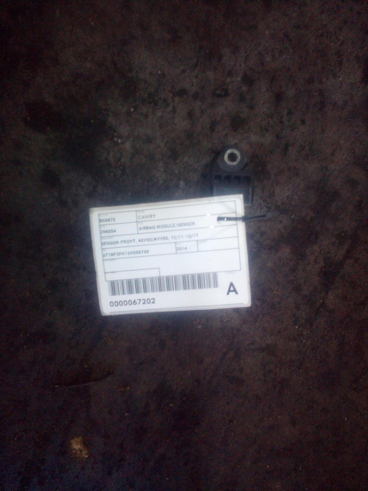 View Auto part Airbag Module/Sensor Toyota Camry 2014