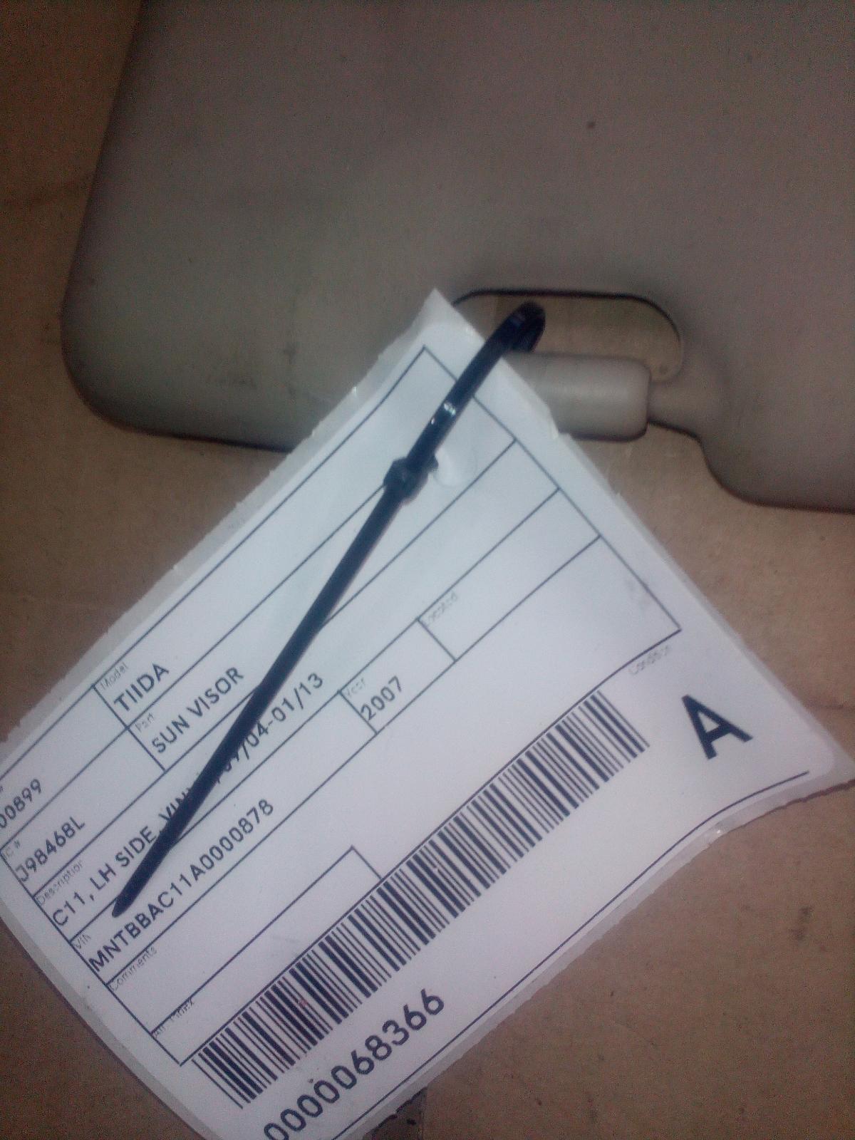 View Auto part Sunvisor Nissan Tiida 2007